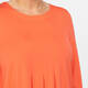 Noen Jersey Pleated Top Coral