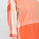 Noen Damask Check Shirt Orange 
