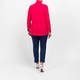 Noen Jersey Roll-Neck Top Fuchsia 