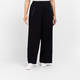 Noen Jersey Wide Leg Trousers With Zip Pockets Black 