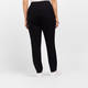 Noen Jersey Narrow Leg Trousers With Zip Pockets Black 