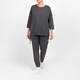 Noen Jersey Narrow Leg Trousers With Pockets Grey