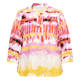 Noen Tie-Dye Cotton Tunic Pink and Yellow 