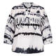 Noen Tie-Dye Cotton Tunic Black and White 