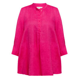 Noen Tunic Linen Rose - Plus Size Collection