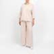 Noen Jersey Tie Hem Tunic Beige