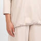 Noen Jersey Tie Hem Tunic Beige