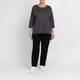 Noen Jersey Tunic Marl Grey 