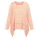 Noen Asymmetric Hem Tunic Coral 