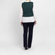 Noen Stretch Jersey Waistcoat Green 