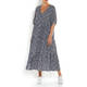 NOW BY PERSONA DITSY FLORAL MIDI DRESS