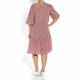 NOW BY PERSONA PRINT DRESS RED