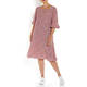 NOW BY PERSONA PRINT DRESS RED