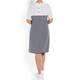 NOW BY PERSONA  BRETON STRIPE DRESS NAVY