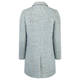 OPEN END SKY BLUE JACQUARD COAT