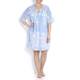 OPEN END sky blue cotton DRESS