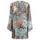 Open End SILK CREPE DE CHINE print Kaftan