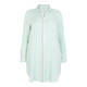 OPEN END LONG MINT STRIPE SHIRT