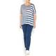OPEN END nautical stripes SWEATER
