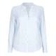 OPEN END EMBROIDERED LINEN SHIRT