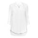 OPEN END white linen Tunic