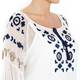 OPEN END embellished georgette Tunic