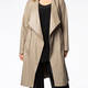 Yoek Portraits Leather Coat