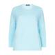 SANDRA PORTELLI AQUA CASHMERE SWEATER 