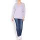 SANDRA PORTELLI lilac cashmere SWEATER