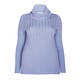 ELENA MIRO KNITTED TUNIC PALE BLUE