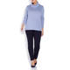 ELENA MIRO KNITTED TUNIC PALE BLUE