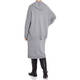 PIAZZA DELLA SCALA PURE WOOL HOODY GREY