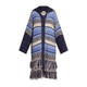 PIAZZA DELLA SCALA LONG FRINGED KNITTED CARDIGAN