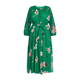 PERSONA BY MARINA RINALDI FLORAL DRESS GREEN