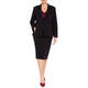 PERSONA BY MARINA RINALDI CADY BLAZER BLACK