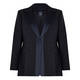 PERSONA BY MARINA RINALDI TUXEDO JACKET NAVY