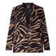 PERSONA BY MARINA RINALDI ZEBRA PRINT JACKET 