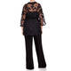 PERSONA BY MARINA RINALDI LACE JACKET BLACK