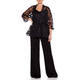 PERSONA BY MARINA RINALDI LACE JACKET BLACK