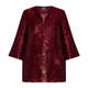 PERSONA BY MARINA RINALDI BORDEAUX BROCADE JACKET