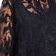 PERSONA BY MARINA RINALDI LACE SHIRT BLACK