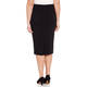 PERSONA BY MARINA RINALDI CADY PENCIL SKIRT BLACK