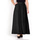 PERSONA BY MARINA RINALDI TAFETA SKIRT BLACK