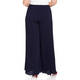 PERSONA BY MARINA RINALDI PLEATED CHIFFON TROUSER NAVY