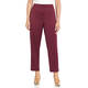 PERSONA MARINA RINALDI SATIN TROUSERS BORDEAUX 