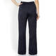 PERSONA BY MARINA RINALDI CREPE SATIN TROUSER NAVY