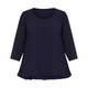 PERSONA BY MARINA RINALDI PLEATED TUNIC NAVY