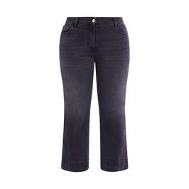 NOW BY PERSONA CROPPED JEAN BLACK - Plus Size Collection