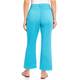 Now By Persona Cropped Trouser Turquoise 