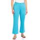 Now By Persona Cropped Trouser Turquoise 